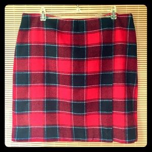 Talbots Petites Wool Skirt